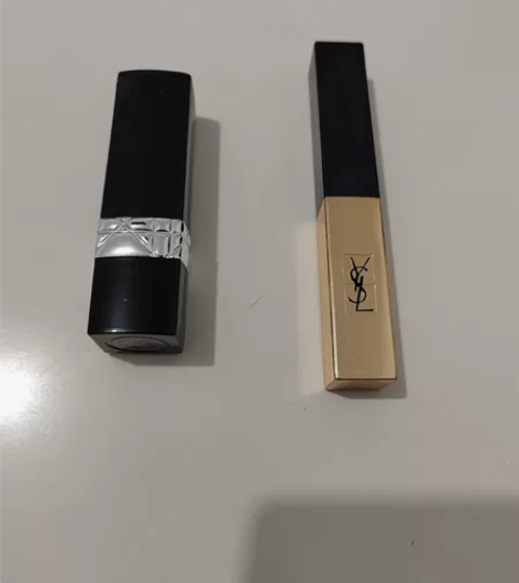 口红空管，过期口红空管，迪奥999和小金条...