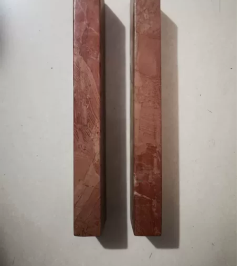 天然红丝石镇纸，镇尺，长22厘米，宽4厘米...