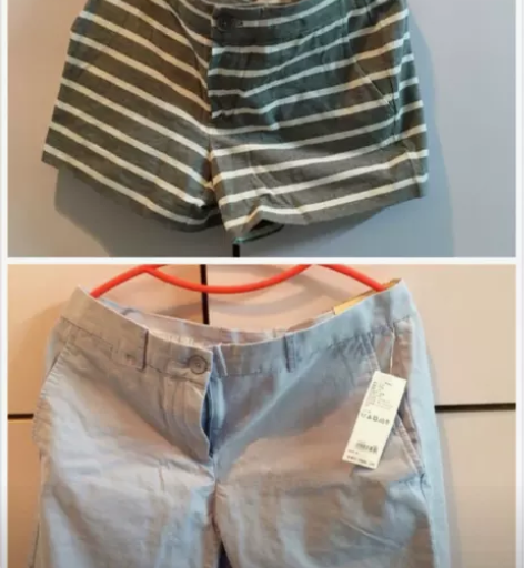 Gap 女款 短裤 五分裤 七分裤 ，两件...