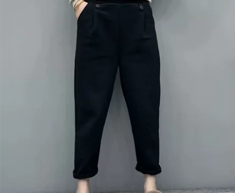 黑色加绒奶奶裤，特价出 感兴趣的话点“我想...