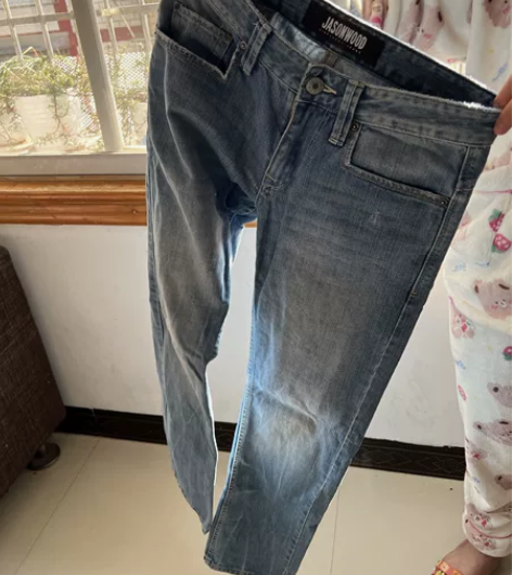 Jasonwood牛仔裤男 买小了 实物更...