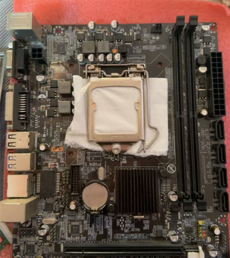 自用昂达h110c主板一条金士顿ddr4 ...