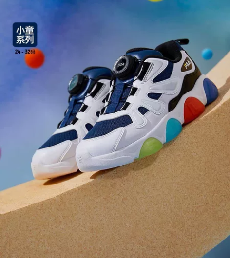 全新FILA斐乐童鞋儿童运动鞋2022冬季...