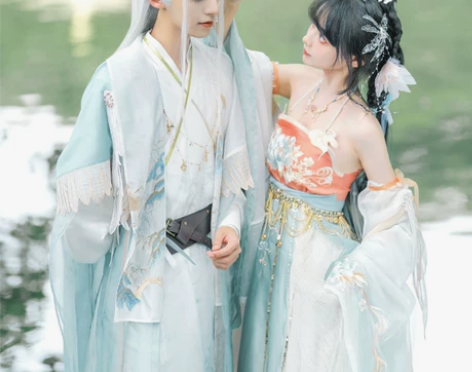 汉服汉服池上月春江月明##amp；amp；...