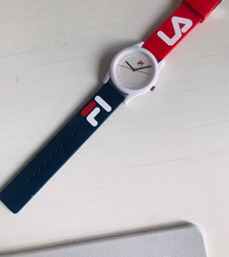 FILA斐乐手表女款学生裴乐简约果冻运动石...