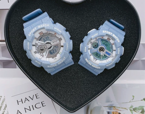 情侣手表女学生ins风情人节礼物情侣款一对...