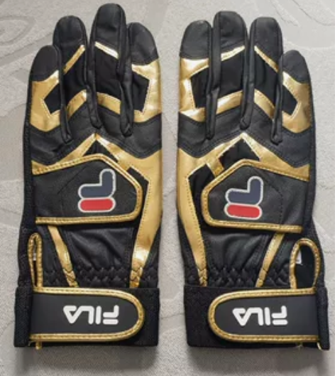 Fila斐乐棒球垒球击球手套打击手套，两双...