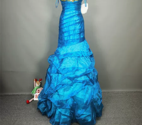 6码M码抹胸欧根纱蓬蓬裙 感兴趣的话点“我...