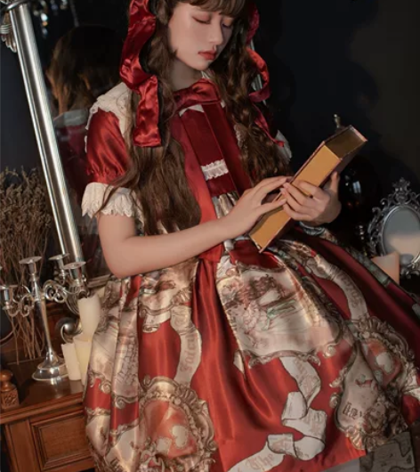 摇篮曲古董人偶缎面套装 全新仅拆开检查(有...