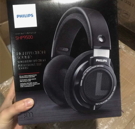 philips飞利浦SHP9500经典黑盒...