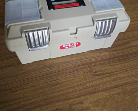 德力西工具箱收纳盒柜家用手提式五金大号车载...