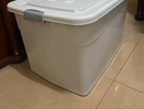大容量加厚收纳盒 出租屋收纳神器收纳箱子儿...