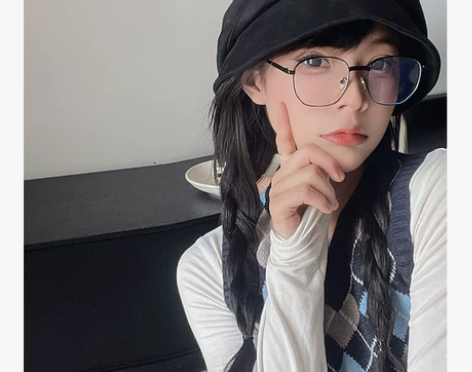 日系麂皮绒素颜显脸小黑色渔夫帽女遮脸百搭大...