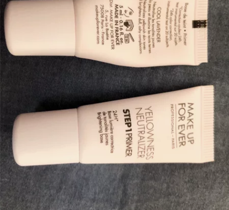 玫珂菲的紫色隔离，正品有购买记录，看造型师...