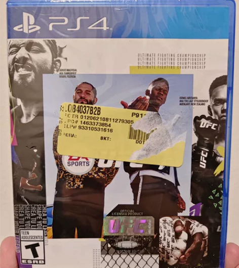 全新未拆封包邮，UFC4， EA终极决斗冠...