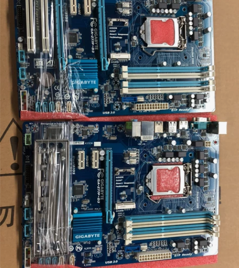 技嘉 GA- Z77P-D3集显 独显主板...