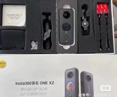 Insta360 one x2全景相机 收...