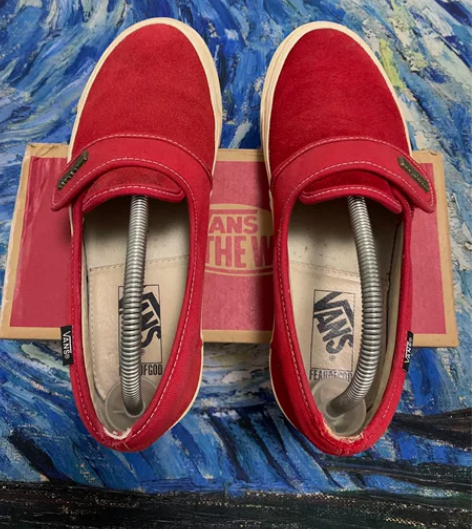 出Fear of god x Vans全红...