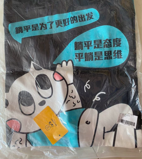不莱玫×得物联名帆布包! 很好看,全新未拆...