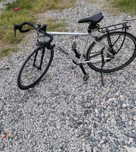 迪卡侬 公路自行车 rc100   只买货...