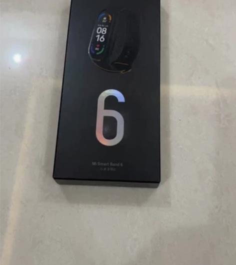 小米手环6智能血氧心率监测蓝牙男女款运动计...