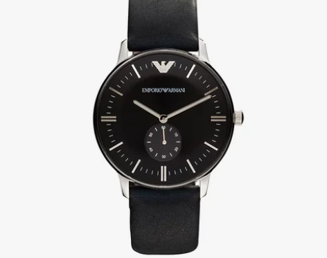 Armani阿玛尼官方旗舰店正品手表商务皮...