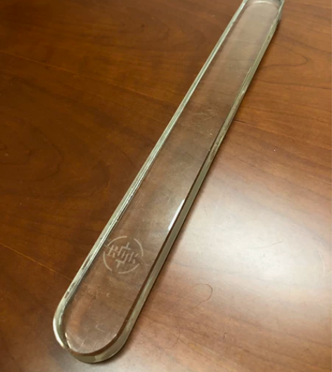 水晶玻璃镇纸，有些年头了 少见的有名有款 ...