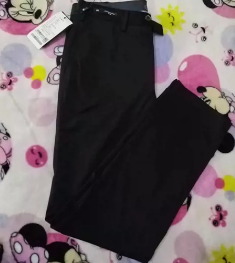 九牧王商务休闲裤黑色，码数：175/86A...
