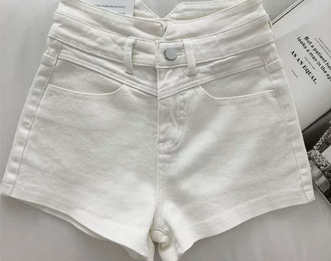 韩版牛仔短裤女2021夏季新品学生百搭显瘦...