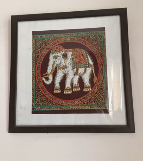 刺绣画50cm*50cm，已装裱 感兴趣的...