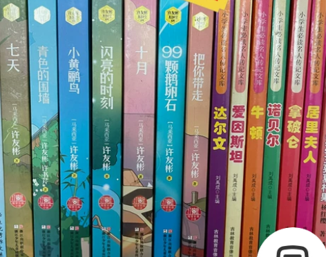 许友彬儿童书籍一套名人传记（共13本） 感...