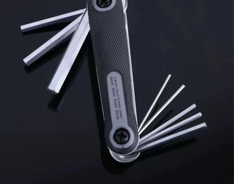 摩托车维修工具便携折叠内六角扳手梅花六角梅...