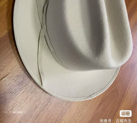 米色 复古礼帽,全新!机车,复古必备单品!...