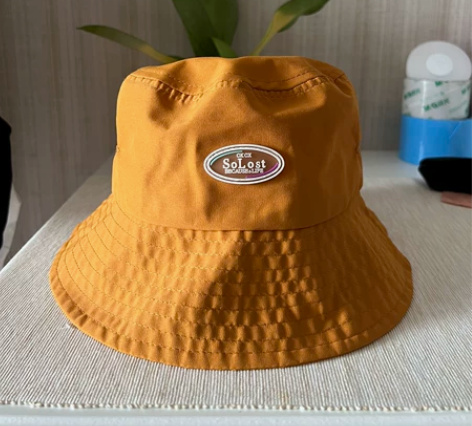 全新黄色渔夫帽百搭显瘦 如图 售出不退换