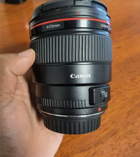 ?佳能EF35 1.4  一代，自用镜头，...