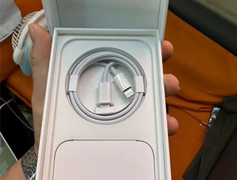 iPhone14pro快充充电线原装拆机全...