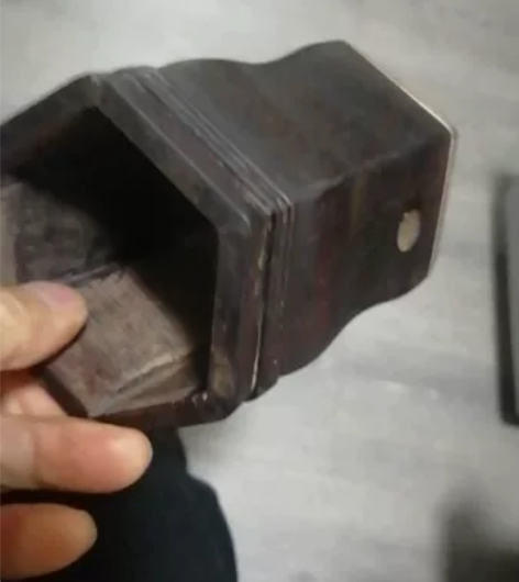 旧家具老红木京二胡筒，有一定年份，闲置了便...