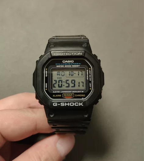 ?Casio卡西欧gshock小方块手表男...