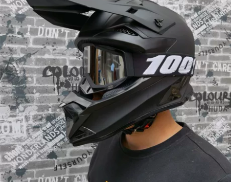 摩托车机车专业拉力越野头盔山地车赛车速降全...