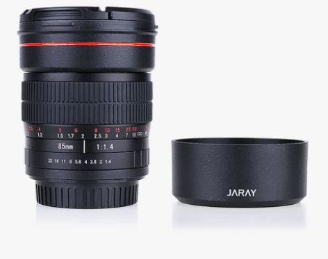 嘉蕊85mm手动定焦镜头尼康 f1.4全画...