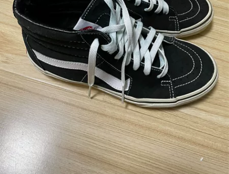 Vans高帮鞋，板鞋，男鞋。25cm，7码...