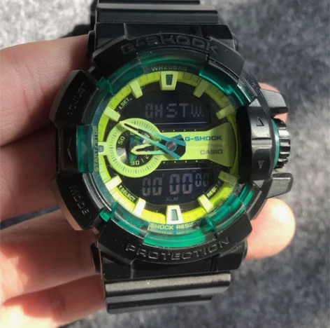 卡西欧ga400ly表壳表带旋钮出售,原装...