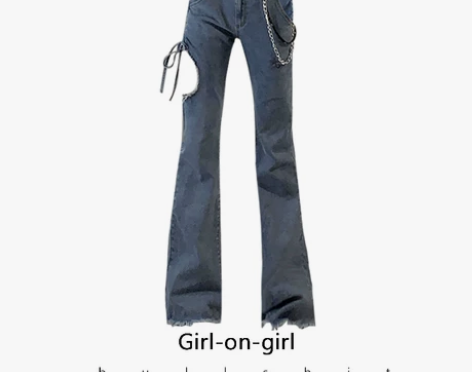 DREAM SEVEN 破洞牛仔裤女202...