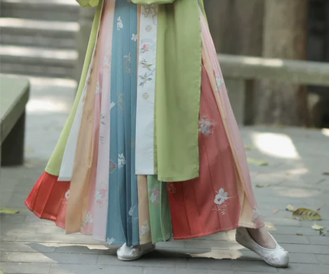 兰若庭 汉服 宋制 百迭 宋抹 对襟 吊带...