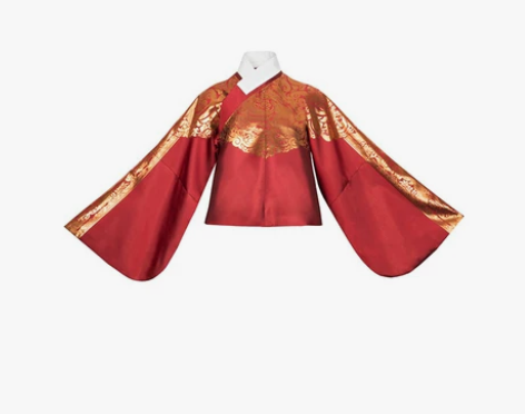 都城南庄汉服念奴娇交领织金妆花短袄拜年汉服...