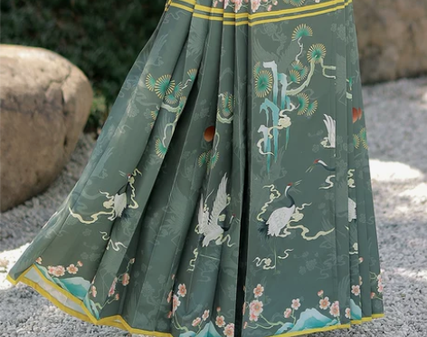 鹤别空山 珍缕平价马面裙汉服女正品原创明制...