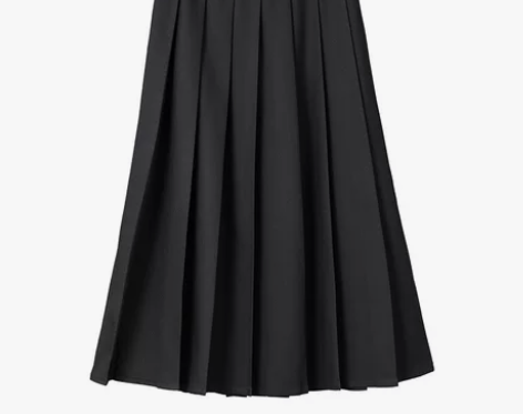 高腰百褶裙半身裙初秋2022年新款韩版女长...