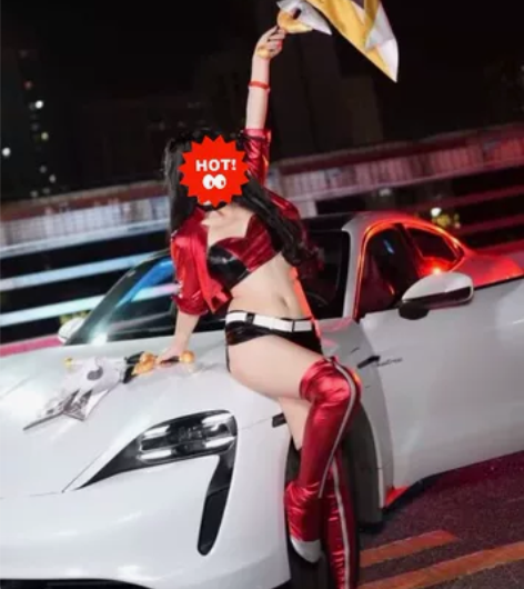 fate远坂凛 赛车cosplay uwo...