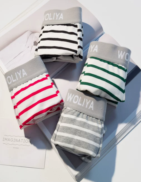 短裤男 男装短裤男士内裤男平角裤纯棉性感韩...