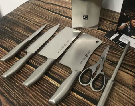 【全网价格最低】双立人全钢刀具七件套三件套...